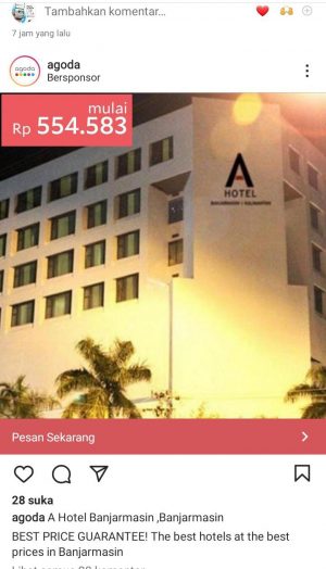 Begini Kondisi Terakhir A Hotel Banjarmasin yang Lama Mangkrak Hingga Muncul Iklan di Agoda