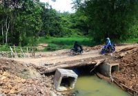 Akses Beberapa Desa Kembali Terhubung, Jembatan Darurat di Desa Takuti Selesai Perbaikan