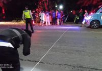 Penumpang Honda Brio Meninggal Dunia Usai Mobil yang Ditumpanginya Tabrak Pohon di Perempatan Lianganggang