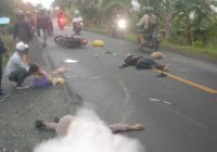 Kronologi Laka Maut Desa Sungai Tunjang Batola Tewaskan 2 Pengendara, Oleng Terjatuh Disambar Mobil