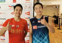 Ginting vs Momota Momogi Reuni 2,5 Tahun Lalu di Semifinal Thomas Cup 2022 Indonesia vs Jepang Live MNCTV