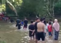 Identitas Anak Tenggelam di Desa Jangkung Kabupaten Tabalong, Masih Dilakukan Pencarian