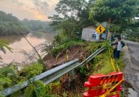 Sudah 3 Kali Longsor di Murung Pudak, Kapolsek Murung Pudak Imbau Warga Berhati-hati