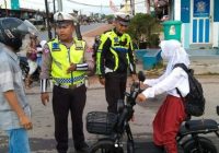 Makin Meresahkan, Satlantas Katingan Tegur Anak Pengendara Sepeda Listrik