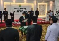 Bupati Tanah Bumbu Zairullah Azhar Lantik Pejabat Pengawas dan Administrator
