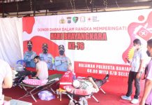 Sambut Hari Bhayangkara Ke-76, Polresta Banjarmasin Donorkan 100 Kantong Darah untuk PMI