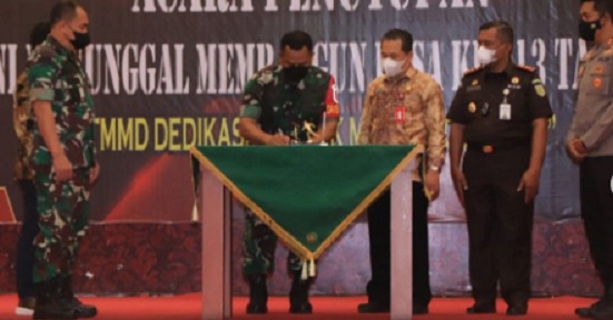 Resmi Ditutup Danrem 101/Ant, Bupati Banjar Saidi Mansyur Apresiasi Suksesnya TMMD Ke-113 di Desa Banua Riam