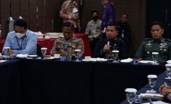 10062022_Rapat Pemko dan Forkopimda Banjarmasin soal revitalisasi Pasar Batuah. (Istimewa)
