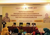 Siapkan Pergub, Pemprov Kalsel Beri Atensi Khusus untuk Pemenuhan Hak Penyandang Disabilitas