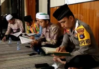 Sambut Hari Bhayangkara Ke-76 Personel Polres Tabalong Gelar Khataman Alquran