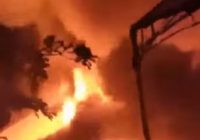 Dini Hari, Kebakaran Landa Bunipah Aluh Aluh Kabupaten Banjar