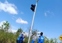 341 Rambu Jalan dan 94 PJU Smart System Disebar Dishub Kalsel di Sebar di Kabupaten dan Kota