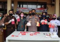 Sabu 3,4 Ons dan Lebih 1.800 Butir Obat Berbahaya Diblender Polres Kotim