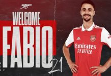 Fabio Vieira Resmi Berseragam Arsenal dengan Transfer Rp 637 Miliar