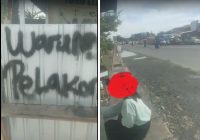 Viral, Warung Makan Dicoret-coret Tulisan 'Pelakor' Diduga Terjadi Kalsel