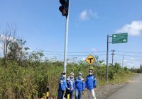 341 Rambu Jalan dan 94 PJU Dipasang Dishub Kalsel Hingga Mei 2022