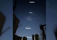 Remaja 16 Tahun Asal Singapura ini Berhasil Memoto Fenomena Alam Langka 3 Planet dan Bulan Sejajar di Langit