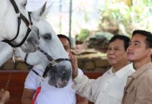 Prabowo dan Putra Jokowi, Gibran Rakabuming Kompak Berkuda, Sinyal Capres 2024?