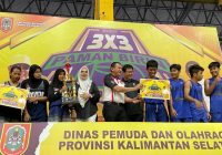 SMAN 7 Banjarmasin Juara Piala Gubernur Kejuaraan Basketball Competition 3×3