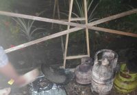 Tempat Produksi Rengginang di Landasan Ulin Terbakar, Turut Serta Sepeda Motor Scoopy