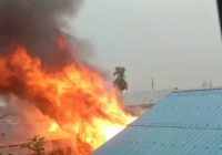 Api Berkobar di Banua Anyar Banjarmasin Hanguskan Bangunan Warga