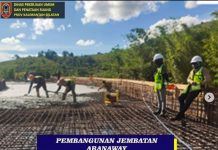 Dukung Pengembangan Sektor Ekonomi dan Pariwisata, Dinas PUPR Kalsel Genjot Pembangunan Jembatan Aranaway