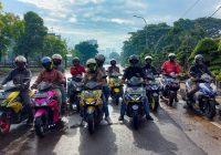 Buktikan Ketangguhan Yamaha All New Aerox 155, Touring Ke Situ Gunung Sukabumi