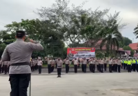 Pengabdian 43 Personel Polres Tala Naik Diganjar Kenaikan Pangkat