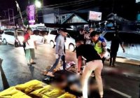 Kecelakaan Maut, Pejalan Kaki Tanpa Identitas Terkapar di Jalan Tjilik Riwut