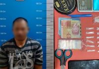 13 Paket Sabu Diamankan dari Seorang Pengedar di Jalan Pantai Cemara Labat Pahandut
