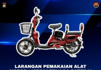 Polrestabes Makassar Larang Penjualan Sepeda Listrik, Pedagang Boleh Habiskan Stok yang Ada