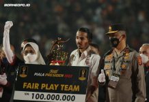 Daftar Lengkap Penghargaan Individu Piala Presiden 2022, Borneo FC Paling Banyak