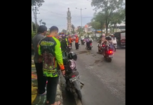 Lalu Lintas Jalan A Yani Depan Taman Van der Pijl Banjarbaru Kembali Normal Pasca Laka Maut