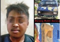 Wasis Curi Besi Alat Berat PT Naga Sakti Asia di Jalan Trikora untuk Judi Online