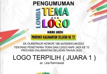 Juara 1 Lomba Logo Harjad Kalsel Diraih Peserta Asal Banjarmasin, Riza Pahlevi