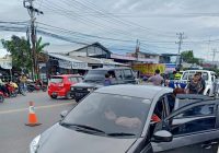 Terlibat Tabrakan dengan Brio di Handil Bakti, Pasutri Dievakuasi ke RSUD Ansal