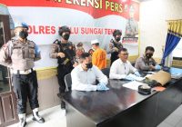Polres HST Amankan Pria Pencuri Organ Tubuh Mayat di Desa Benawa Tengah