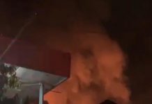 Dini Hari Api Berkobar di Pangeran, Hanguskan 3 Rumah