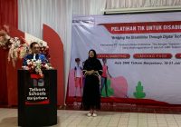SMK Telkom Banjarbaru Beri Pelatihan TIK  Penyandang Disabilitas