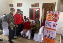 BIN Daerah Kalsel Gelar Vaksinasi Bersama LP Kelas II A Banjarmasin
