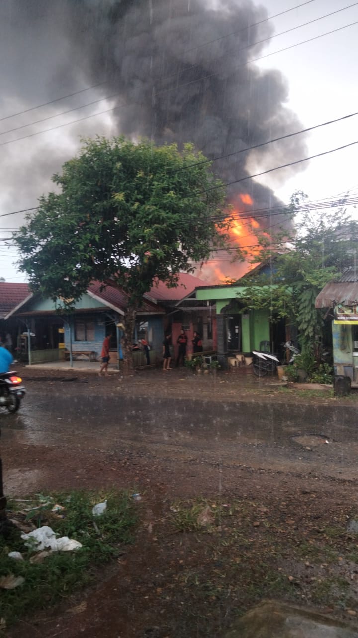 Kebakaran Desa Sungai Sipai