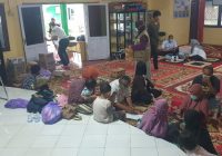 Banjir Angsana, Belasan Kepala Keluarga Mengungsi