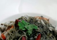 Cara Memasak Pasta Udang Kuah Tinta Cumi atau Black Ink Seafood Pasta, Intip di Sini Resepnya