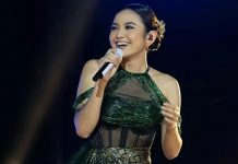 Kebaya Tembus Pandang Mahalini Saat Nyanyikan Indonesia Raya Disorot