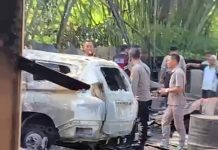 Gas LPG Meledak Sebabkan Kebakaran di Paser Kaltim, Hanguskan Pajero Sport