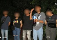 4 Remaja Asyik Mabuk di Jalan Pangeran Suriansyah Banjarbaru Dipergoki Pol PP