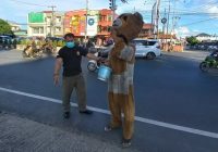 Badut di Jalan A Yani km 33 Banjarbaru Kembali Diamankan Sat Pol PP