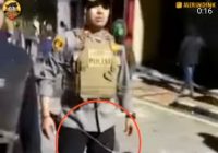 Ngeri! Paha Wakapolres Tertancap Panah Saat Bubarkan Tawuran, Video Viral