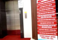 Sekretariat DPRD Kalsel Usulkan Perbaikan Lift Total Anggaran Diperlukan Rp 800 Juta