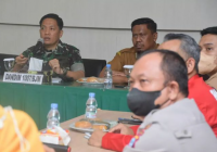 Kodim 1007/Banjarmasin dan Forkopimda Matangkan Persiapan TMMD Ke-114 di Sungai Gampa